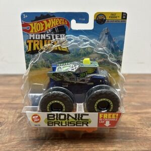 Hot Wheels Monster Trucks 2021 1:64 "BIONIC BRUISER" Fast Foodie 04/06, NEW!‎